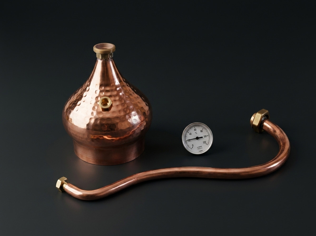 Alambic Destille Alembic Copper Bain Marie