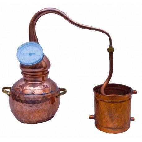 Traditional Alembic 1L Destille Classico Kupfer