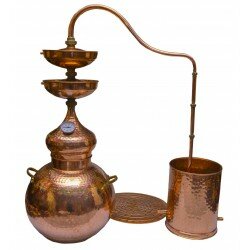 Double cleaning effect Copper Alembic 50L