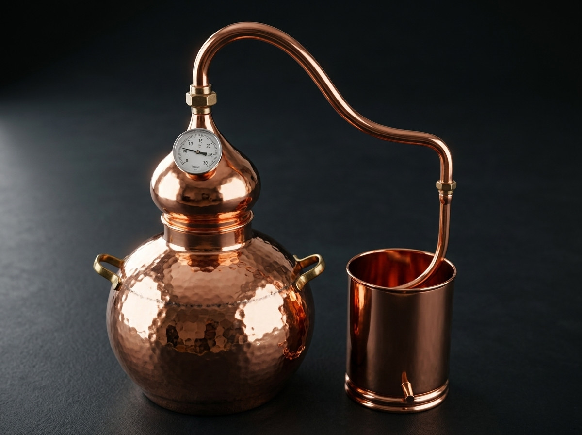 Alambic Destille Alembic Copper Bain Marie