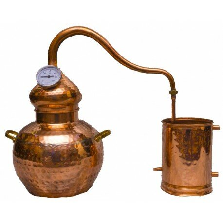 Traditional Alembic 5 L Destille Classico Kupfer