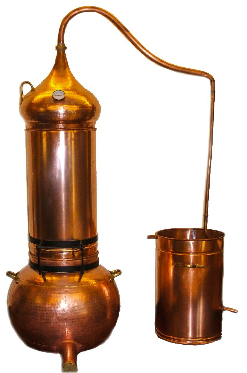 Details about   Distillery PLUS column alembic with thermometer various sizes 